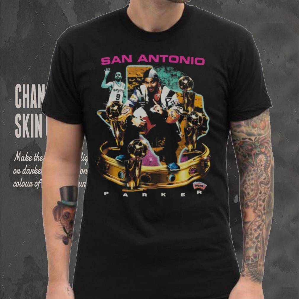 Tony Parker San Antonio Spurs Mitchell & Ness Crowned T Shirt Tony Parker San Antonio Spurs Mitchell & Ness Crowned T Shirt