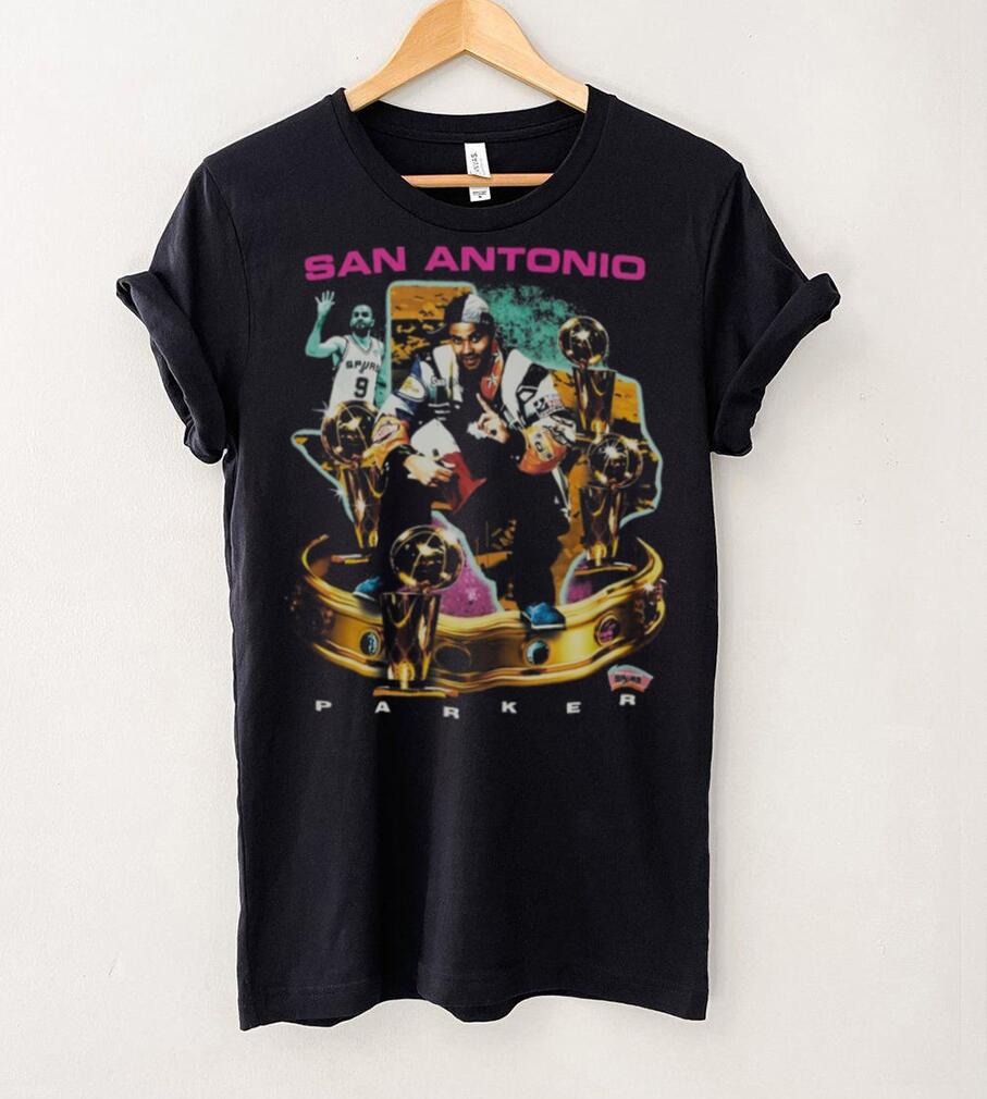 Tony Parker San Antonio Spurs Mitchell & Ness Crowned T Shirt Tony Parker San Antonio Spurs Mitchell & Ness Crowned T Shirt