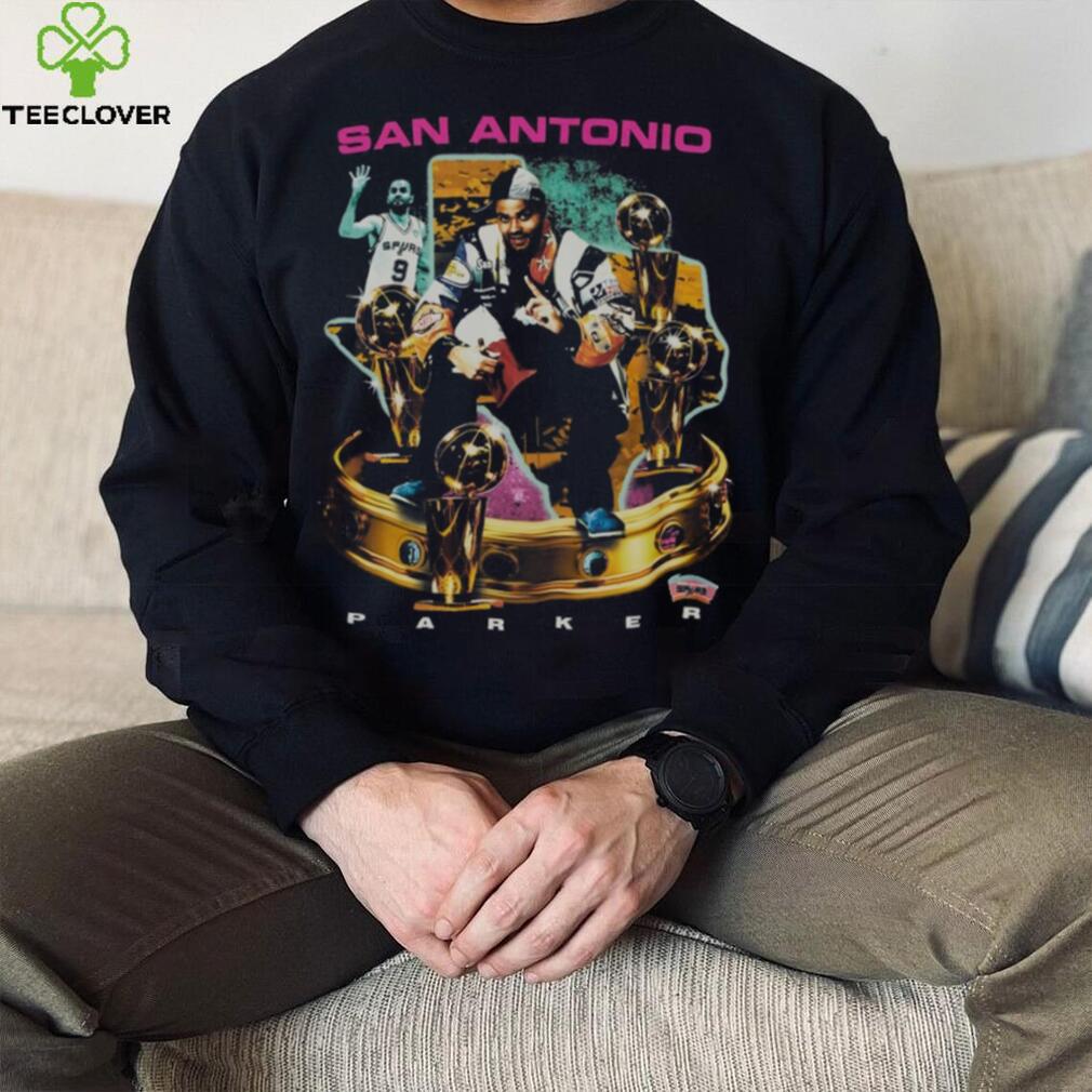 Tony Parker San Antonio Spurs Mitchell & Ness Crowned T Shirt Tony Parker San Antonio Spurs Mitchell & Ness Crowned T Shirt
