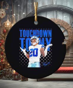 Tony Pollard touchdown tony ornament