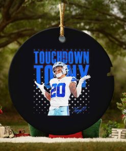 Tony Pollard touchdown tony ornament