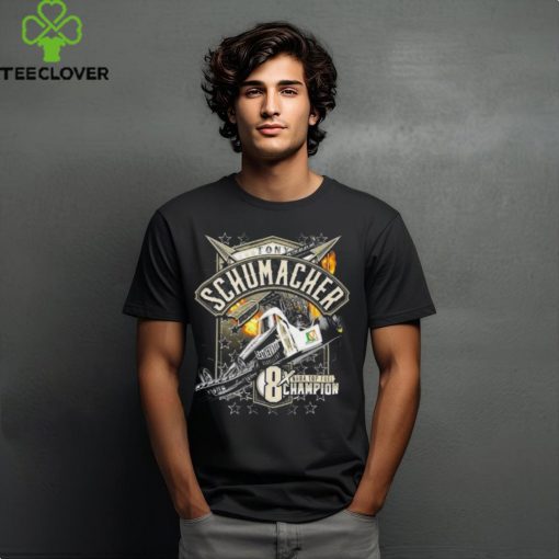 Tony Schumacher 8X NHRA Top Fuel Champion Leatherwood Car T Shirt