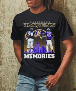 Tony Siragusa And Jaylon Ferguson Baltimore Ravens Memories Signatures Shirt