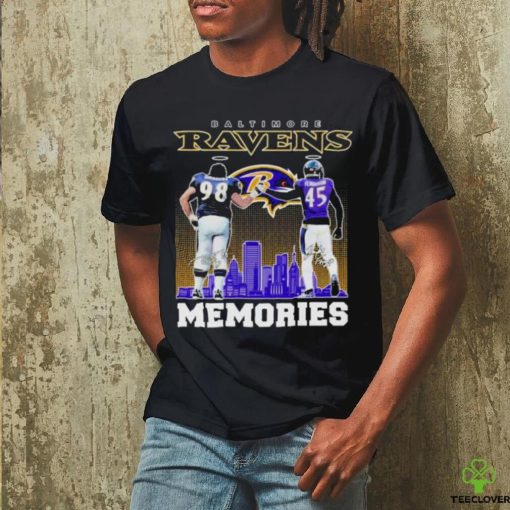 Tony Siragusa And Jaylon Ferguson Baltimore Ravens Memories Signatures Shirt