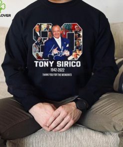 Tony Sirico The Sopranos 1942 2022 thank you for the memories signature shirt