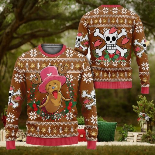 Tony Tony Chopper One Piece Christmas Ugly Sweater
