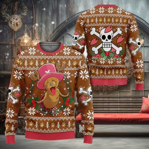 Tony Tony Chopper One Piece Christmas Ugly Sweater