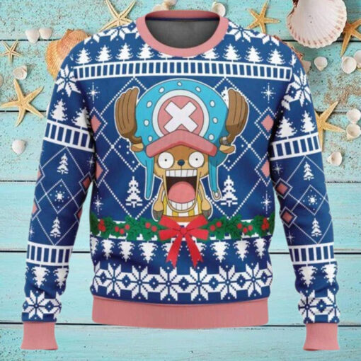 Tony Tony Chopper One Piece Ugly Christmas Sweater