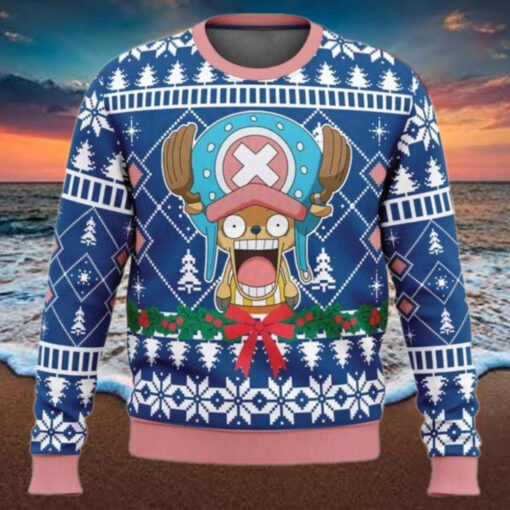 Tony Tony Chopper One Piece Ugly Christmas Sweater