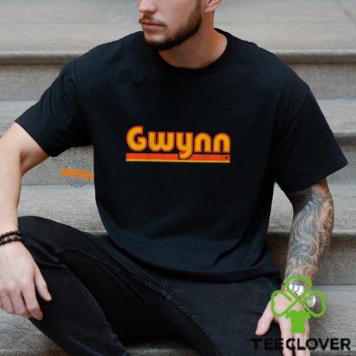Tony gwynn jr team name text shirt