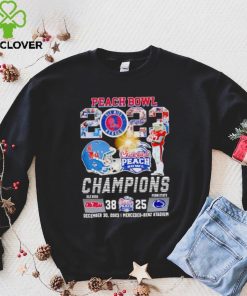 Tony the Landshark Peach Bowl 2023 Champions Ole Miss 38 25 Penn State hoodie, sweater, longsleeve, shirt v-neck, t-shirt