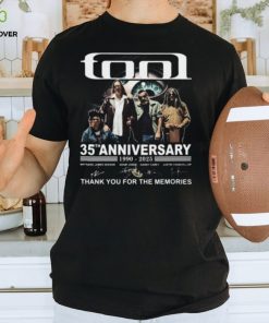 Tool Band 35th Anniversary 1990 – 2025 Thank You For The Memories T Shirt