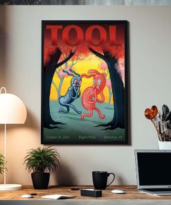 Tool Edmonton AB Tonight At Rogers Place October 25 2023 Home Decor Poster Canvas