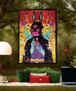 Tool Knoxvill TN Tonight At The Thompson Boiling Arena Nov 3rd 2023 Home Decor Poster Canvas