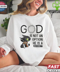 Toothless Dragon GOD is not an option he is a necessity shirt 2 Toothless Dragon GOD is not an option he is a necessity shirt