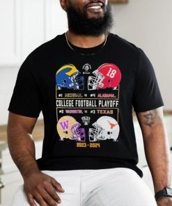 Top 4 team 2023 College Football Playoff Bracket Pinnacle Performance T Shirt