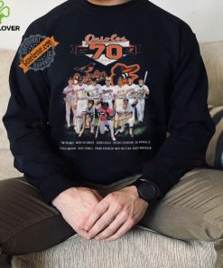 Top Baltimore orioles 70 years of legends from 1954 to 2024 hoodie, sweater, longsleeve, shirt v-neck, t-shirt