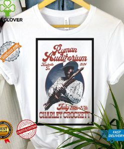 Top Charley crockett jul 26 27 2024 ryman auditorium nashville tn shirt 1 Top Charley crockett jul 26 27 2024 ryman auditorium nashville tn shirt