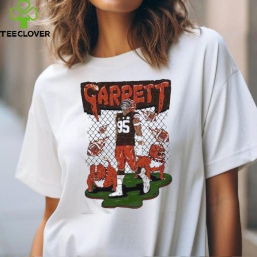 Top Cleveland Browns Myles Garrett Burning T hoodie, sweater, longsleeve, shirt v-neck, t-shirt