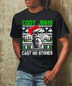 Top Cody Jinks cast no stones ugly Christmas shirt