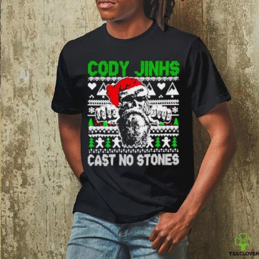 Top Cody Jinks cast no stones ugly Christmas hoodie, sweater, longsleeve, shirt v-neck, t-shirt