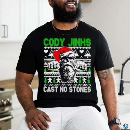 Top Cody Jinks cast no stones ugly Christmas hoodie, sweater, longsleeve, shirt v-neck, t-shirt