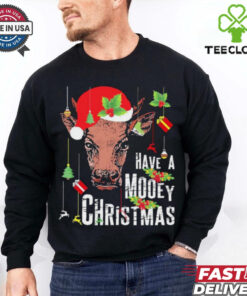 Top Cow Have A Mooey Christmas T shirt