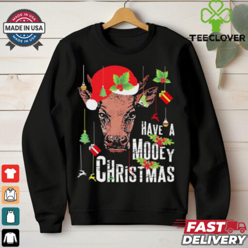 Top Cow Have A Mooey Christmas T shirt