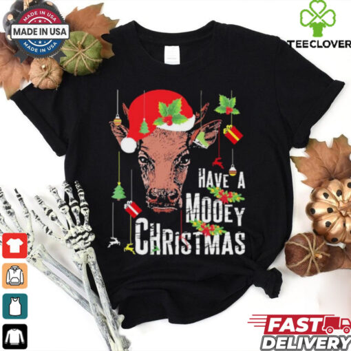 Top Cow Have A Mooey Christmas T shirt