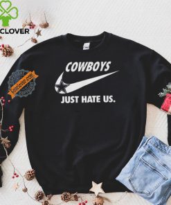 Top Dallas Cowboys True Football Team Just Hate Us Slogan T Shirt