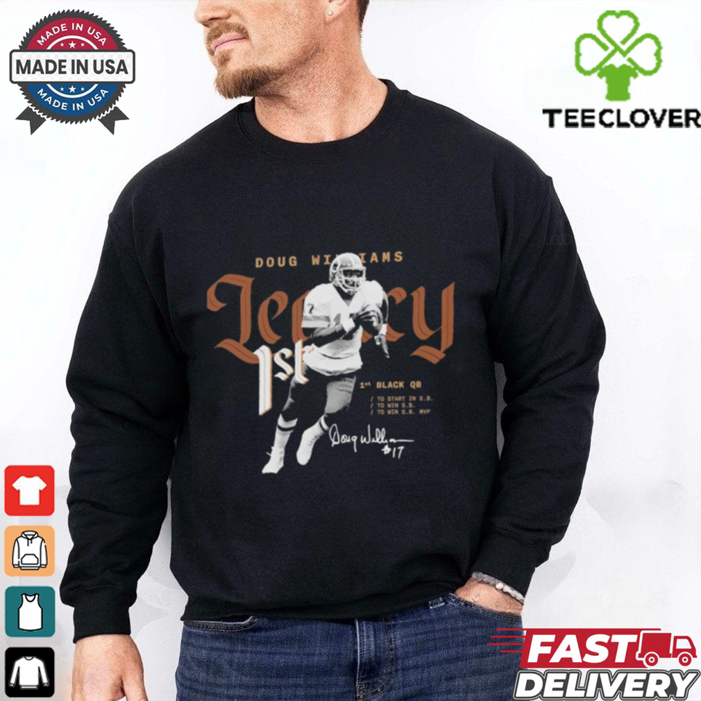 Top Doug Williams Washington Commanders Mitchell & Ness Legacy Graphic T Shirt Top Doug Williams Washington Commanders Mitchell & Ness Legacy Graphic T Shirt
