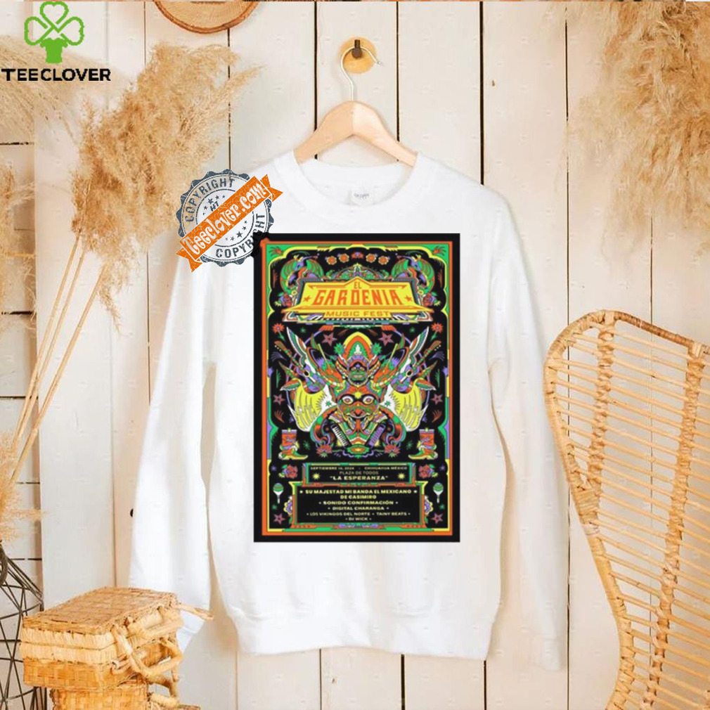 Top El gardenia music fest sept 14 2024 chihuahua mexico shirt Top El gardenia music fest sept 14 2024 chihuahua mexico shirt