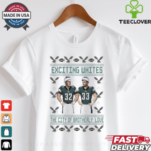 Top Exciting Whites Reed Blankenship and Cooper DeJean ugly Christmas T shirt