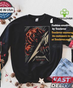 Top Exclusive Pop Up Shop Poster For M72 Chicago Metallica North American Tour 2024 August 8 No Repeat Weekend Soilder shirt
