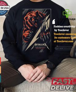 Top Exclusive Pop Up Shop Poster For M72 Chicago Metallica North American Tour 2024 August 8 No Repeat Weekend Soilder shirt