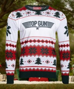 Top Gun Green Logo Christmas Sweater