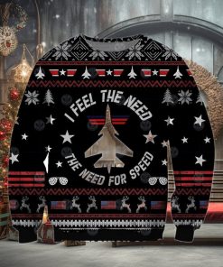 Top Gun I Feel The Need The Need For Speed Ugly Christmas Sweater