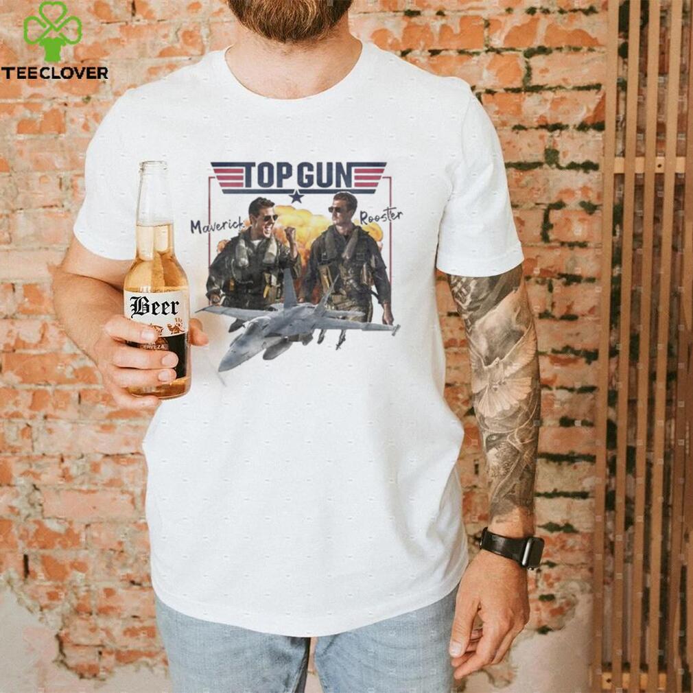 Top Gun M & R Maverick and Rooster Shirt