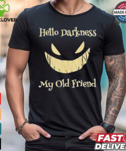 Top Hello Darkness My Old Friend Halloween T Shirt 2 Top Hello Darkness My Old Friend Halloween T Shirt
