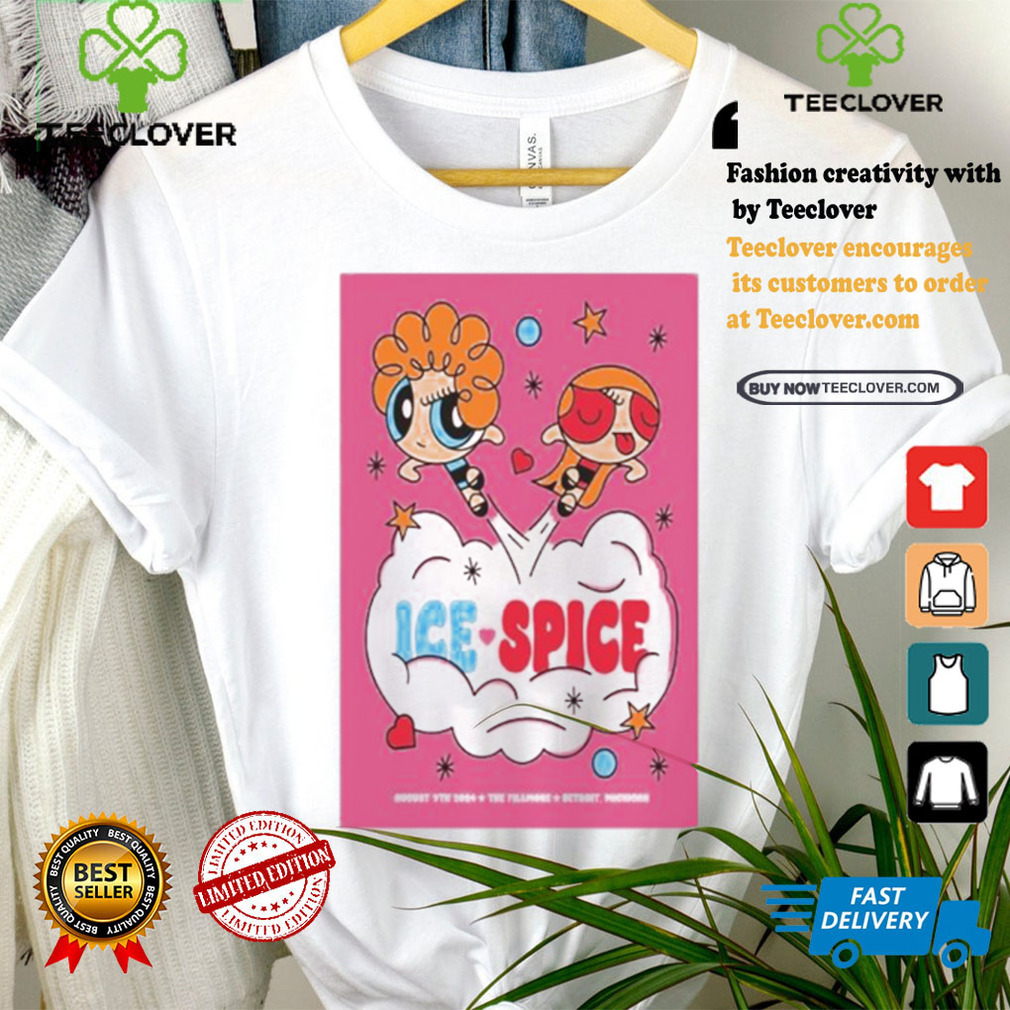 Top Ice spice august 9 2024 the fillmore detroit mi poster shirt Top Ice spice august 9 2024 the fillmore detroit mi poster shirt