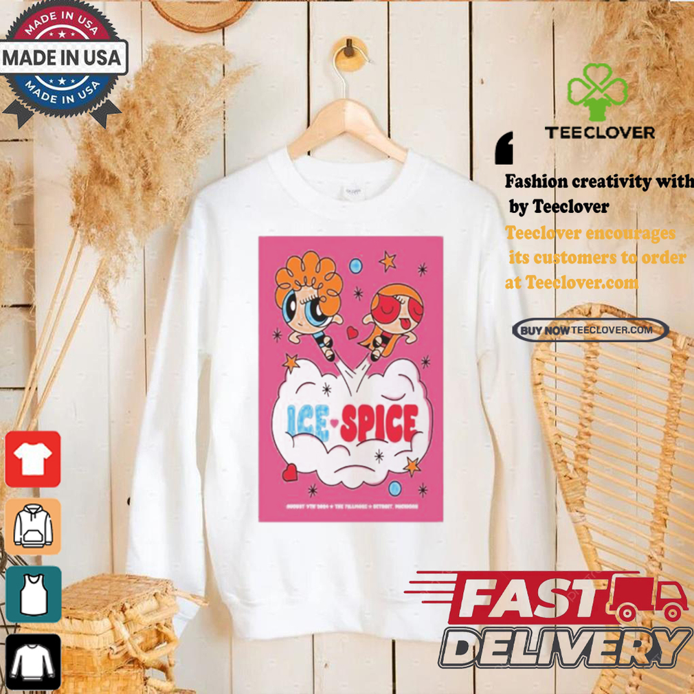 Top Ice spice august 9 2024 the fillmore detroit mi poster shirt Top Ice spice august 9 2024 the fillmore detroit mi poster shirt