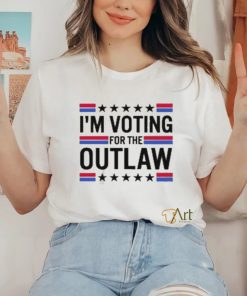 Top I’m Voting for The Outlaw 2024 T Shirt