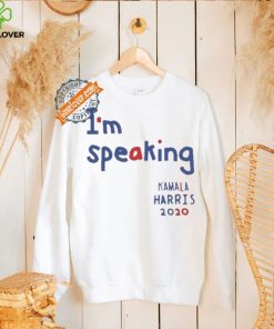 Top I’m speaking Kamala harris 2020 shirt