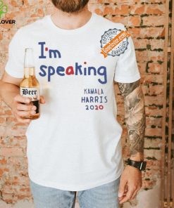 Top I’m speaking Kamala harris 2020 shirt
