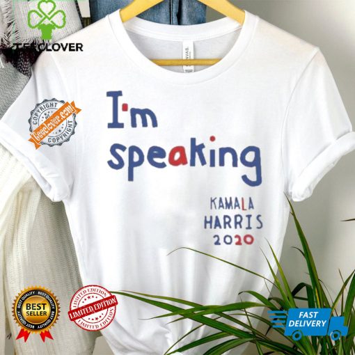 Top I’m speaking Kamala harris 2020 shirt