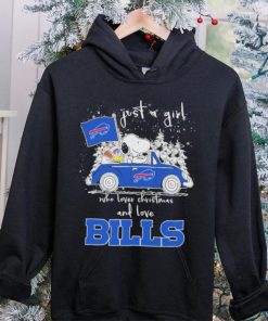 Top Just A Girl Who Lover Christmas And Love Bills Shirt 6 Top Just A Girl Who Lover Christmas And Love Bills Shirt