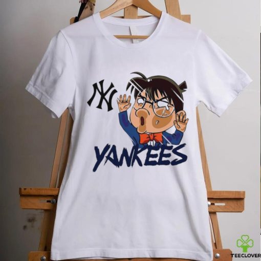 Top MLB New York Yankees Edogawa Conan chibi character shirt