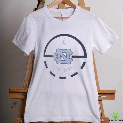 Top Men’s Jordan Brand White North Carolina Tar Heels Free Throw Basketball T Shirt