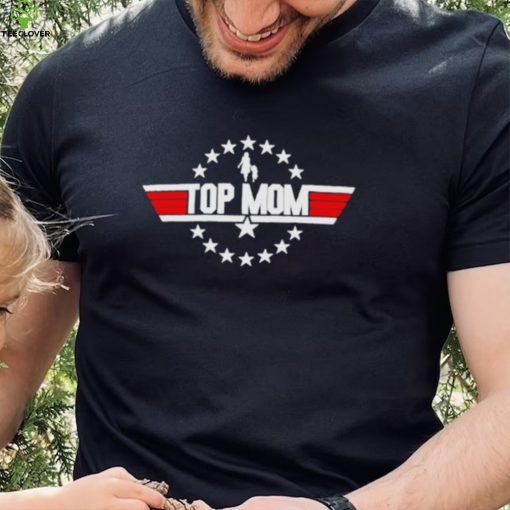 Top Mom Top Gun Logo Shirt