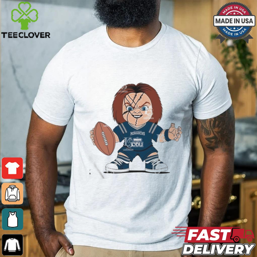 Top Old Dominion Monarchs Chucky Horror 2 T shirt Top Old Dominion Monarchs Chucky Horror 2 T shirt